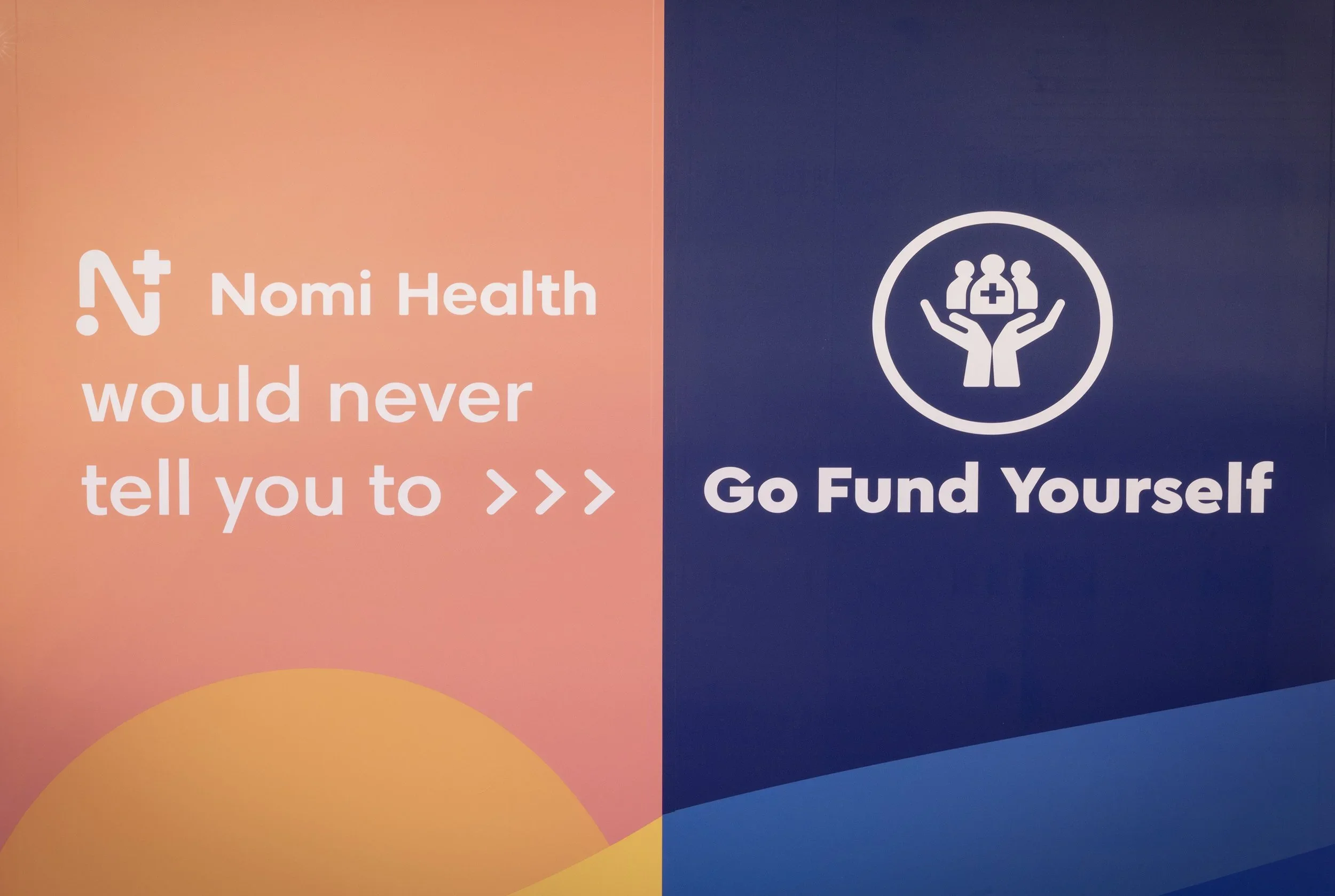 Nomi Health would never tell you to Go Fund Yourself